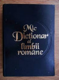 Mic dictionar al limbii romane - Vasile Breban