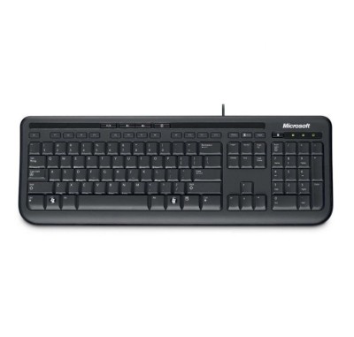 Tastatura Microsoft Wired Keyboard 600, USB, Negru, QWERTY INT foto