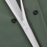 Pelerină de ploaie impermeabilă cu glugă, XXL, verde