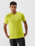Tricou de alergare cu uscare rapidă pentru bărbați - verde, 4F Sportswear