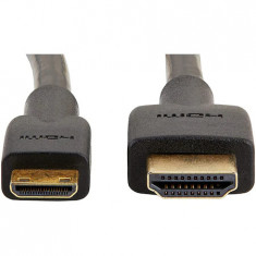 cablu monitor HDMI - mini HDMI, 4K, 1ml, negru