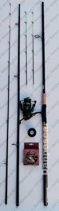 SET FEEDER Lanseta HARRIER 3,60m 210gr + Mulineta SPARKLER 4000 + 150m fir