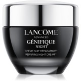 Lanc&ocirc;me G&eacute;nifique Advanced Night crema de noapte cu efect de intinerire cu acid hialuronic 50 ml
