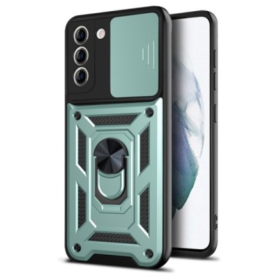 Husa pentru Samsung Galaxy S21 Plus 5G - Techsuit CamShield Series - Green foto