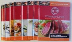 MASTERCHEF - SCOALA DE BUCATARI , SET DE 8 CARTI , , text CHRISTOPHE DOVERGNE si DAMIEN DUQUESNE , 2013 foto