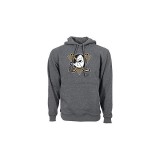 Anaheim Ducks hanorac de bărbați Core Logo Charcoal Slide grey - L
