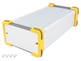 Carcasă aluminiu gri 91x160x53.5mm
