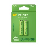 Duo GP ReCyco+ AA / Mignon / HR6 / LR6 1300mAh Baterii reincarcabile - 1300 Series-Conținutul pachetului 1x Blister