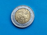 500 Lire 1997 Italia-AUNC-in realitate arata bine!