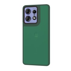 Husa pentru motorola edge 50 pro - halofrost, pro grip, midnight green foto