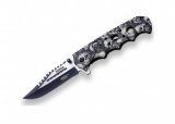 BRICEAG CU DESCHIDERE RAPIDA - 8.5CM - SKULL GRAY, JKR