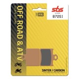 SBS - plăcuțe de fr&acirc;nă 872SI - Offroad &amp; ATV [Sinter / Carbon]