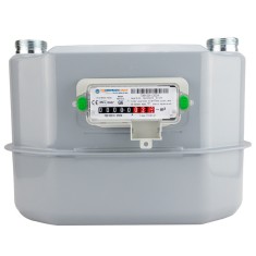 Contor de gaz G6 mecanic 10 mc/h, Proconstructo Group, 250 mm intre axe, racorduri 1&amp;quot; 1/4
