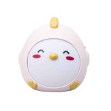 Lampa de veghe pentru copii, 3 tipuri de lumina, putere 4.2W, touch, USB, model puisor roz / ZTS 8237