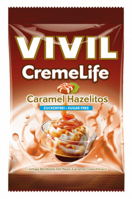 Vivil creme life caramel+alune f.zahar 110gr foto