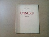 EMINESCU - Poem - Aron Cotrus - Luna Bucurestilor, 1939, 20 p.