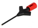 Clips de Măsurare cu Pensetă Roșie 2A 60VDC 0,64mm