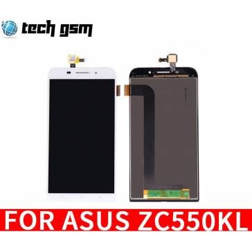 Display cu touchscreen Asus Zenfone Max ZC550KL Alb Original foto