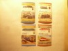 Set 4 perechi Grenadines , Bequia si Union 1985 - Trenuri, Locomotive, Nestampilat