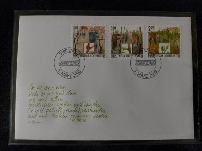 Liechtenstein - 2003 - FDC foto