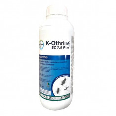 K-Othrine SC 7,5 Flow 100 ml insecticid contact/ ingestie, Bayer (muste, tantari, gandaci de bucatarie, plosnite, furnici, purici, cariul alimentelor,
