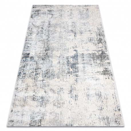 Covor acril ELITRA 6202 Abstracțiune vintage fildeş / albastru, 240x350 cm