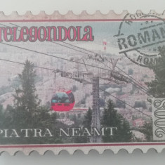 M3 C3 - Magnet frigider - tematica turism - Piatra Neamt - Romania 1