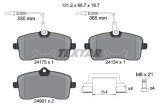 TEXTAR 2417501 Q+ set placute frana,frana disc