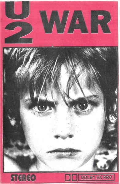 U2 - War, Caseta audio