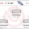 BREMBO P 10 003 PRIME LINE set placute frana,frana disc