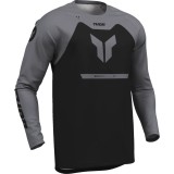 MBS Tricou motocross/enduro THOR MRIDEMODE MENACE, negru/gri, 4XL, Cod Produs: 29108448PE