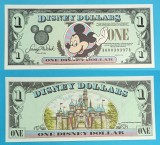 Disneyland (SUA) 1 Disney Dollar 1998 &#039;Mickey Mouse 1998&#039; UNC serie: A00039397A