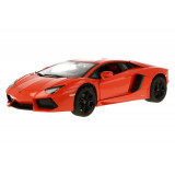 Masina Lamborghini Aventador LP700, metalica, scara 1:18, Portocaliu, Rastar