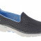 Pantofi pentru adidași Skechers Go Walk 6 - Big Splash 124508-GYBL gri