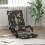 vidaXL Scaun de podea Verde Army 66 x 66 x 80 cm țesătură 42028201