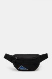 Thisisneverthat borseta Washed Nylon Waist Bag culoarea negru, TN243WBASB01