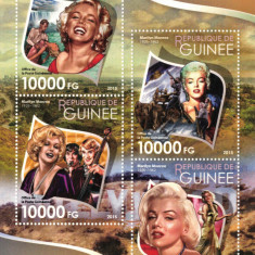 GUINEEA 2015 - Marilyn Monroe/ set complet - colita+bloc MNH