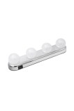 Lampa cu 4 LED pentru oglinda Lumi LUXURY, lumina puternica, 30 x 6 x 7 cm