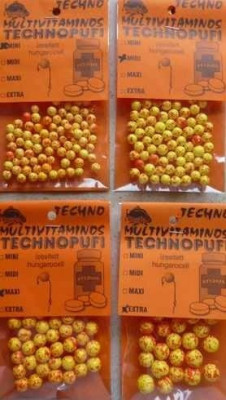 Technopufi Vitamine (galben+rosu) - maxi foto