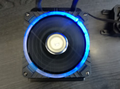 Cooler CPU water cooling ID-Cooling ICEKIMO 120 Blue AM3+/AM4. foto