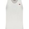 Maiou barbati, cu imprimeu cu logo, Regular fit, Alb (Marime: 2XL)