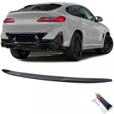 Spoiler spate sport lipa performanta negru lucios potrivit pentru BMW X4 G02 din 18 Performance AutoTuning