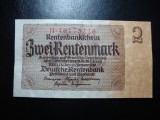 GERMANIA 2 RENTENMARK 1937 XF