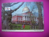 HOPCT 7884 STATE HOUSE-BOSTON-MASSACHUSETTS -STAMPILOGRAFIE/FRANCATURA-SUA-AMERICA DE NORD -CIRCULATA, Printata
