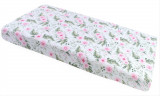 Cearceaf cu elastic 120x60 cm Roses