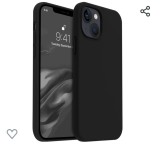 Cumpara ieftin Husa silicon antisoc cu microfibra interior pentru Iphone 15 Plus Negru