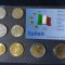 Seria completata monede - Italia 1981-1999, 8 monede