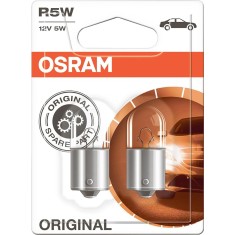 Set 2 Becuri 12V R5W Osram Original Blister