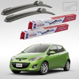 Cumpara ieftin Ștergătoare Mazda 2 DE Facelift 2010-2014 5 uși | Set Față Flat &ndash; TeamCar&reg;