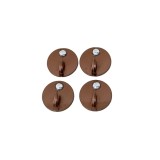 Set 4 cuiere din plastic cu adeziv super rezisten Z-TOOLS / 268